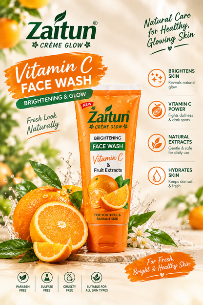 Zaitun Face Wash Combo – Brightening & Glowing Skin | 2-in-1 Face Wash